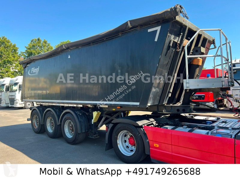 نصف مقطورة Fliegl DHKA 390 Alu-Kasten...