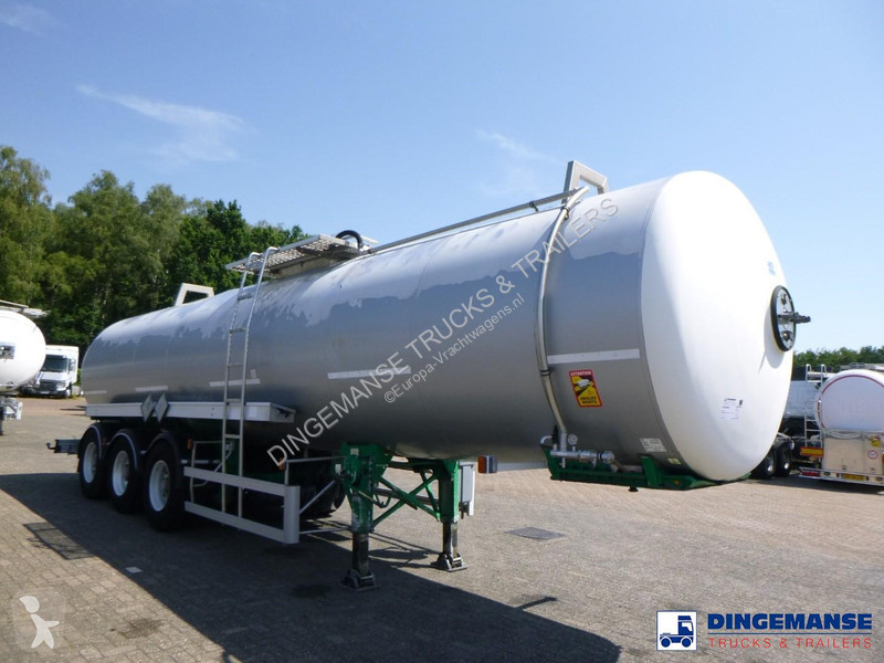 نصف مقطورة Magyar Bitumen tank inox 30 m3 / 1 comp