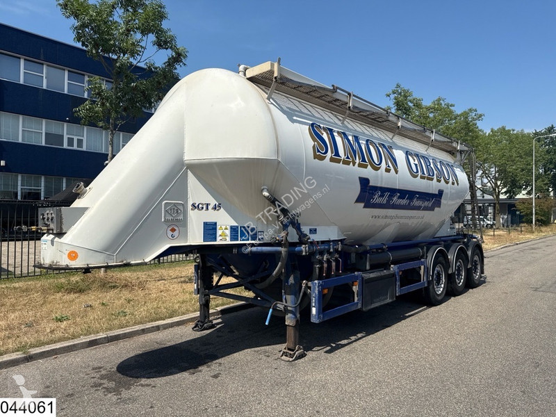 نصف مقطورة Feldbinder Silo 40.000 Liter, 1 Comp.