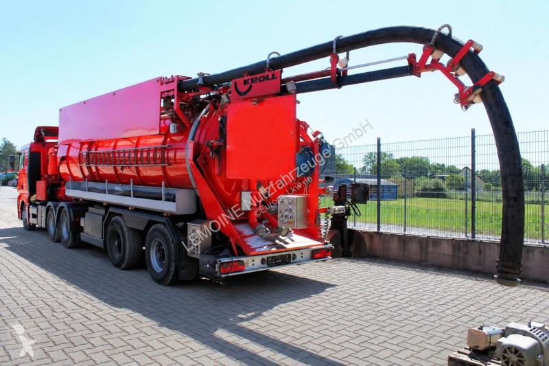 نصف مقطورة  2-Achs Hellmers 26m3 Saugsattel +...