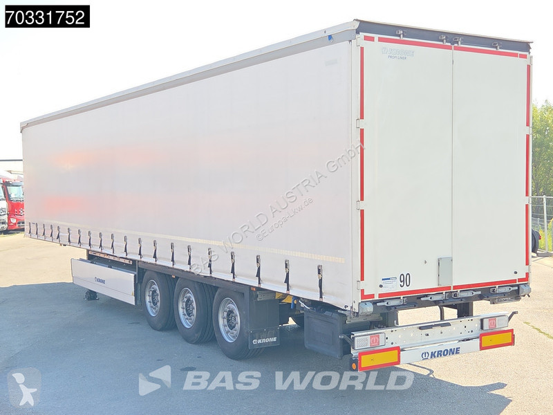 نصف مقطورة Krone 3 axles 2xLift Axle Sliding...