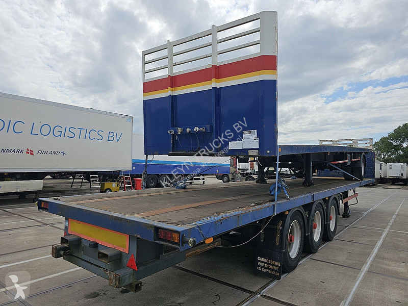 نصف مقطورة Pacton TXD339 3 AXLE PLATFORM