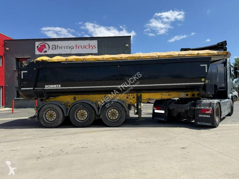 Semi remorque Schmitz Cargobull benne TP 3essieux