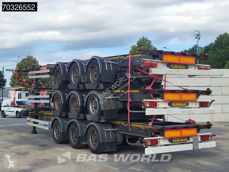 نصف مقطورة Kässbohrer CS Lift Axle BPW 40ft