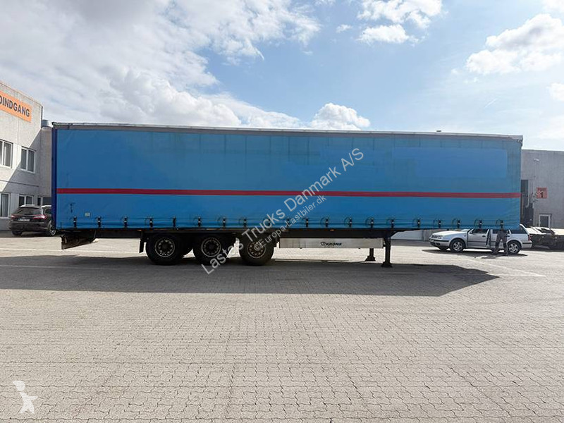 نصف مقطورة Krone Curtainsider / Planenauflieger