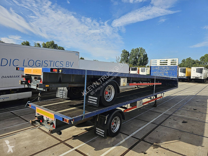 نصف مقطورة Varmo 1 AXLE PLATFORM FORKLIFT...