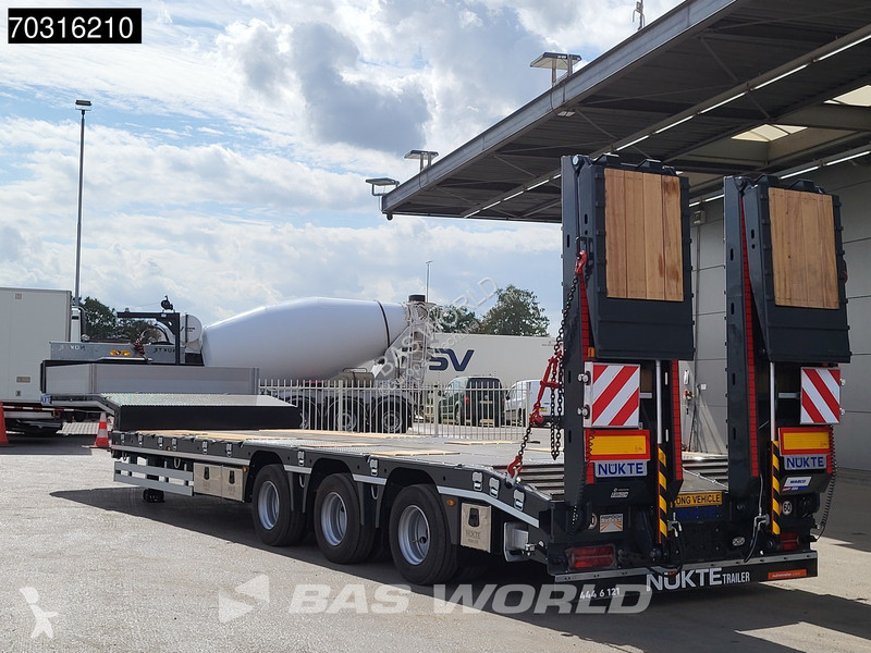 نصف مقطورة  NKTL3 NEW Lift + Steering Axle Ramps