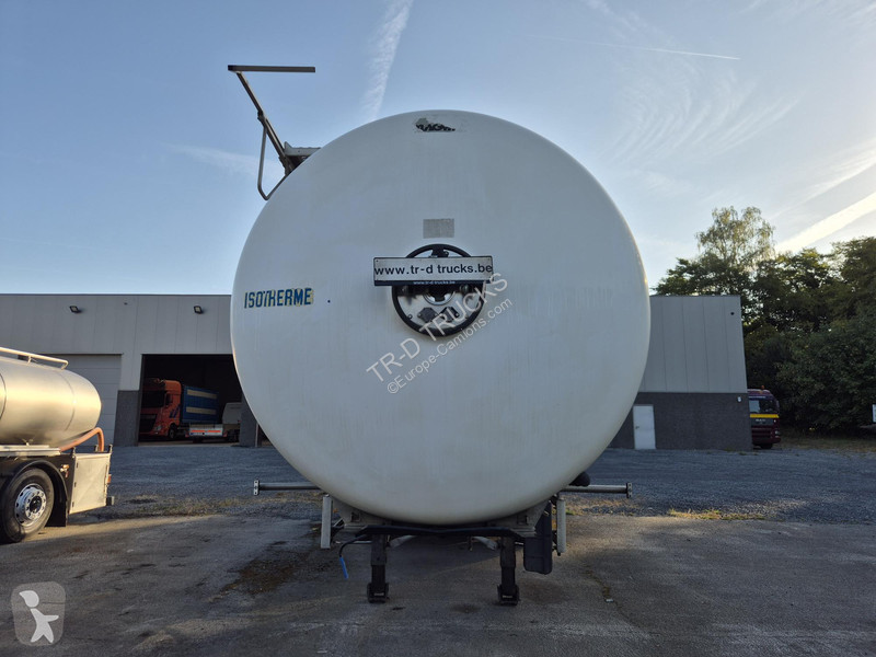 نصف مقطورة Magyar 30500L INSULATED INOX TANK -...