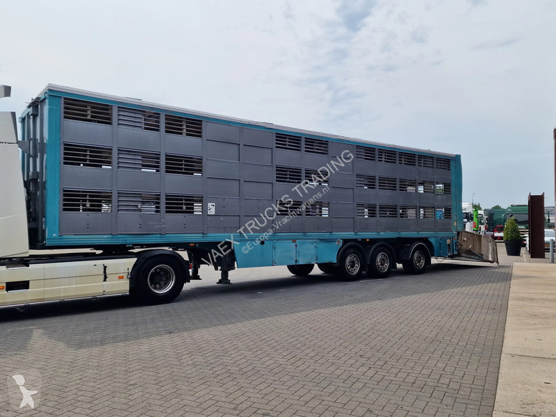 Semirimorchio Lecitrailer Guiton livestock...