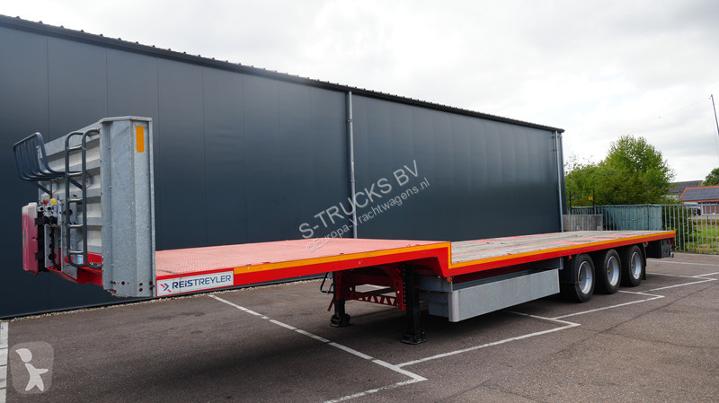 نصف مقطورة  3 axle semi low loader