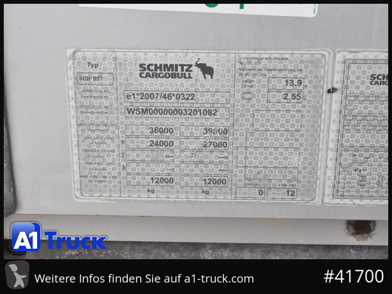 نصف مقطورة Schmitz Cargobull Speed Curtain,...