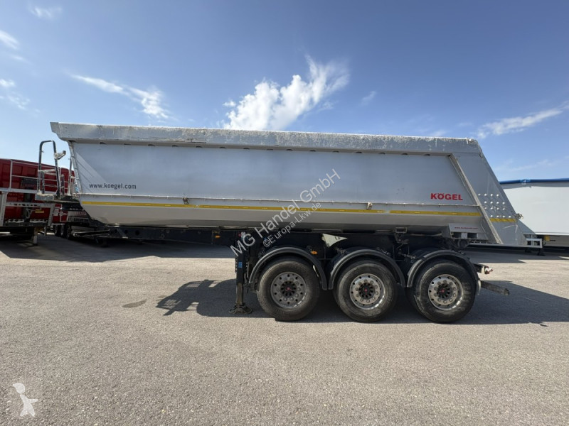 نصف مقطورة Kögel Kippmulde 25m³, Liftachse,...