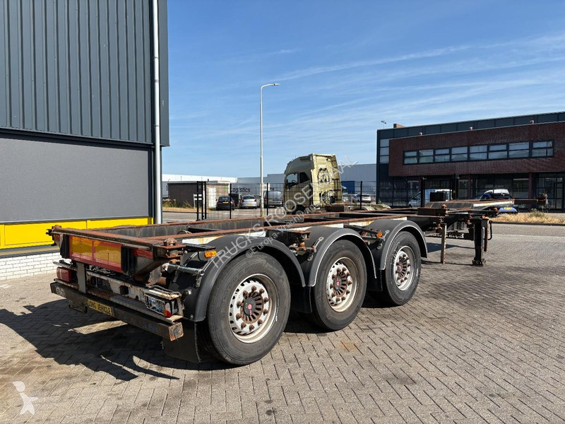 Félpótkocsi  - CONTAINER CHASSIS + 3 AXLE SAF +...