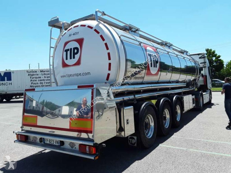 نصف مقطورة Feldbinder Trailer Tanker Edible 32...