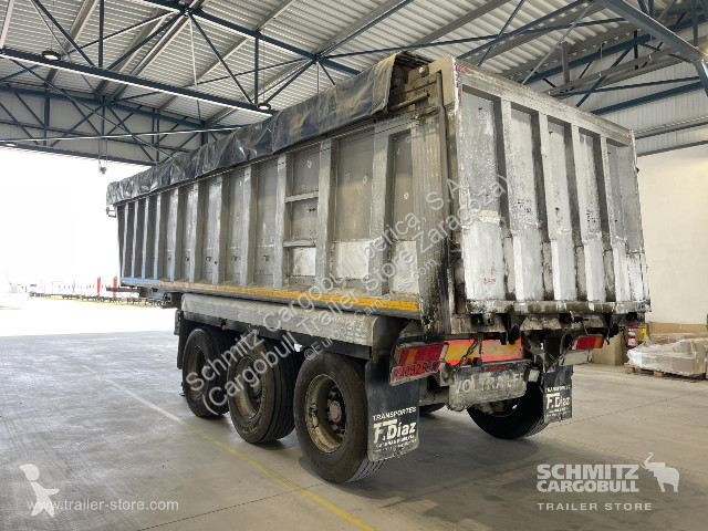 نصف مقطورة  Tipper Alu-square sided body 22m³