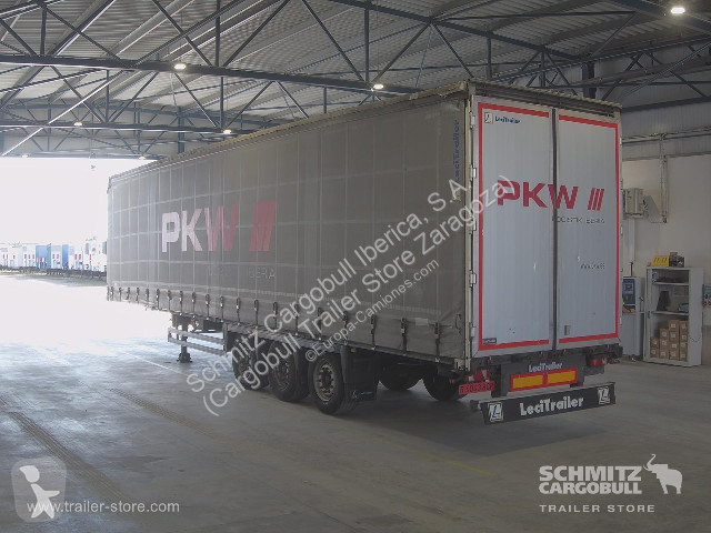 Semi remorque Lecitrailer Curtainsider Mega