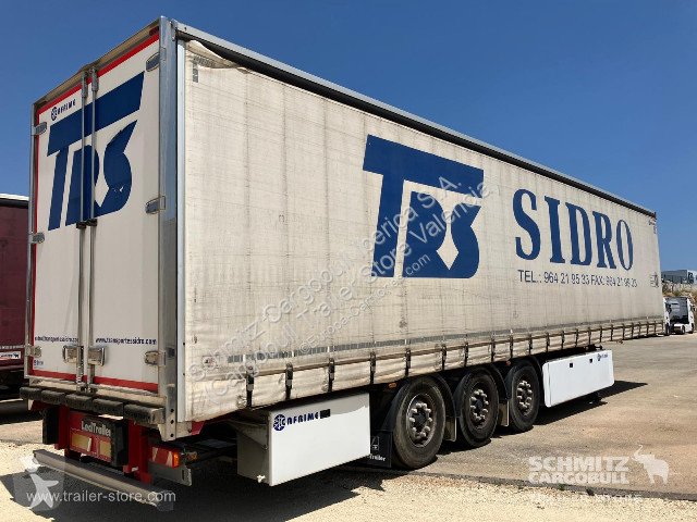 Oplegger Lecitrailer Curtainsider Dropside