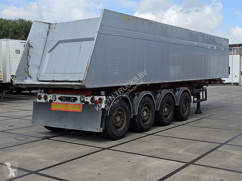 Oplegger Kel-Berg 4 AXLE ALU TIPPER 48T TOTAL 36M3