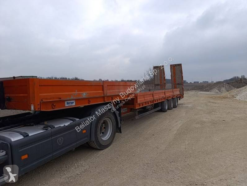 Oplegger Berger Low Loader Semi-Trailer