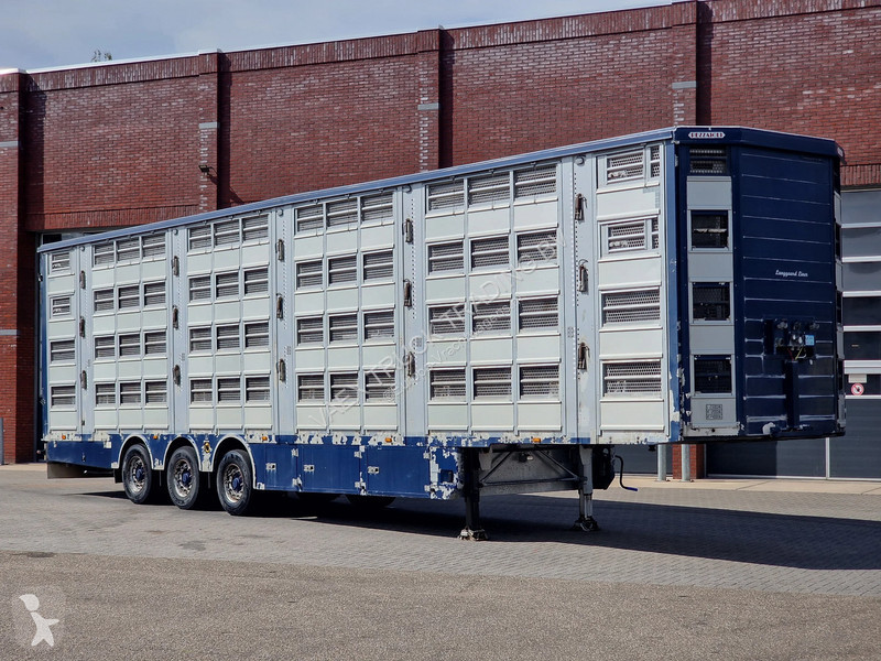 Semirremolque Pezzaioli 3/4 deck livestock -...
