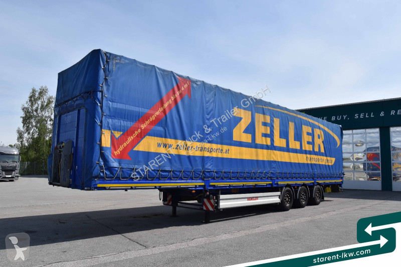 Oplegger Fliegl Hangler Megatrailer Schräglader...