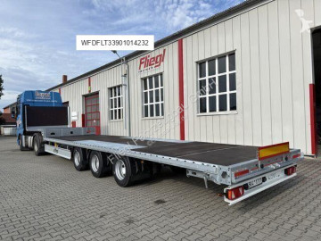 Semi remorque porte engins Fliegl neuve