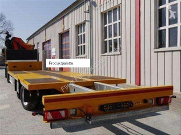 Semi remorque porte engins Fliegl neuve