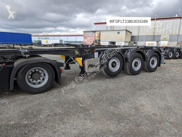 Semi remorque porte containers Fliegl