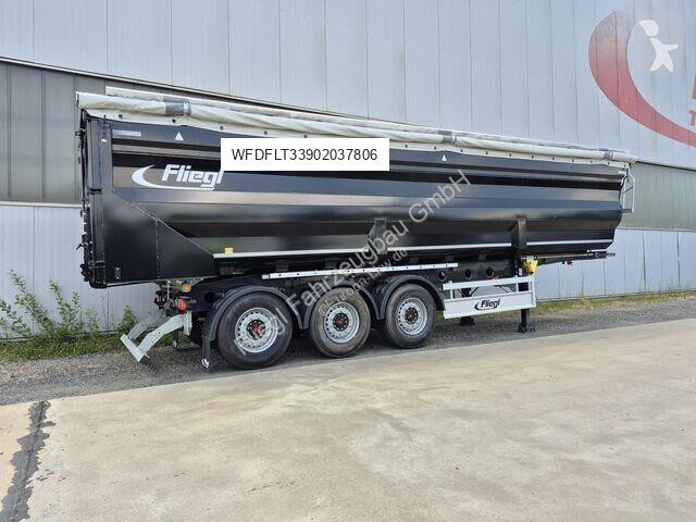 Oplegger Fliegl 3-Achs Stahlkipper light Master