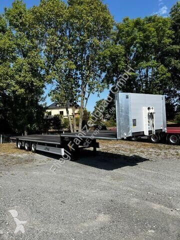 Semi remorque porte engins Fliegl neuve