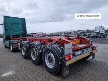 Semi remorque porte containers Fliegl
