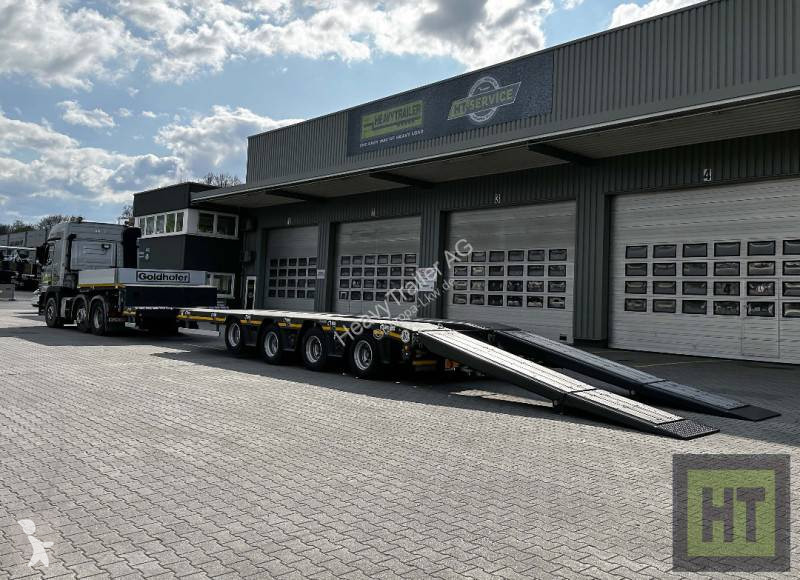 Напівпричіп Goldhofer 4-Achs-Tele-Semi mit...