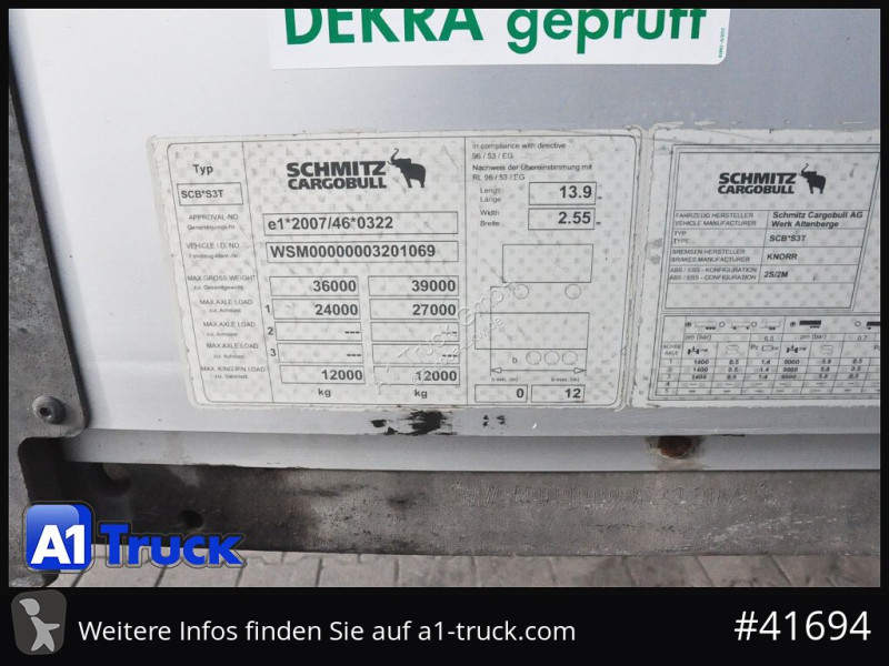 Semirremolque Schmitz Cargobull Speed Curtain,...