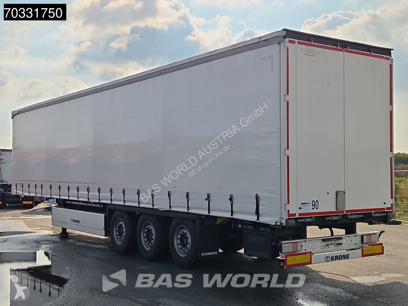 Návěs Krone 3 axles 2xLift Axle Sliding Roof...