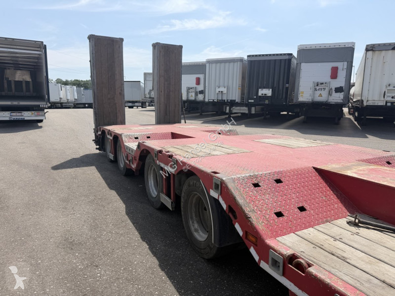 Oplegger  Bodex , 4-Achs Tieflader, Radmulden,...