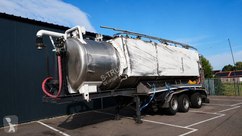 Návěs Ligthart 3 axle high pressure and suck 27...
