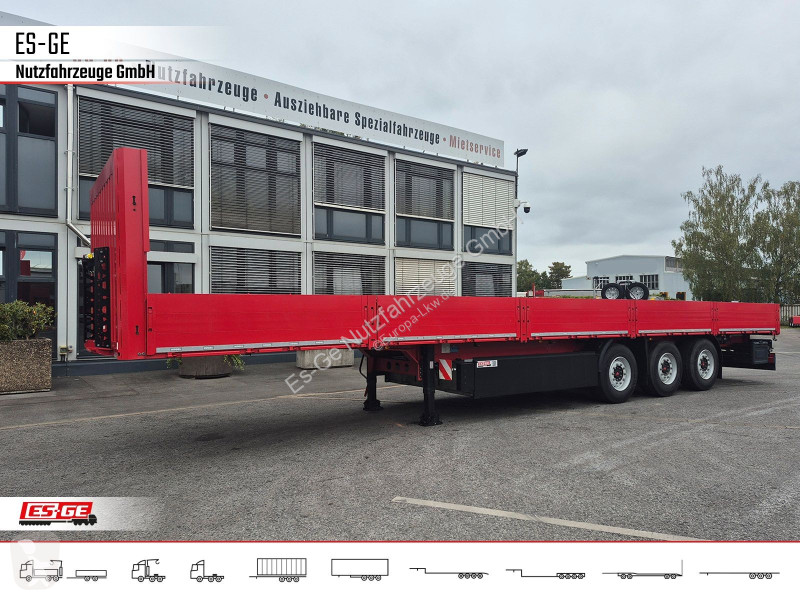 Návěs Kögel Multi Chassis, verstärkt, Bordwände