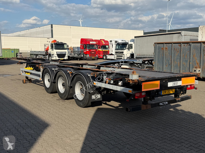 Návěs Pacton T3-007 Multi Chassis High Cube,...