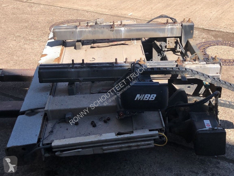 Semiremorca  MBB 1500KUZF Ladebordwand...