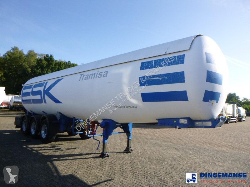 Semiremorca  Gas tank steel 49.7 m3 / 1 comp