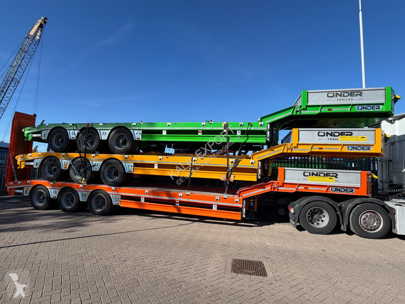 Полуприцеп  Low Bed 3 Axle Full Spring 60 Ton...