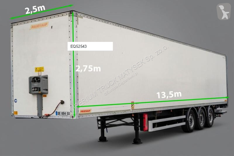Semitrailer Fruehauf / KONTENER / STANDARD /...