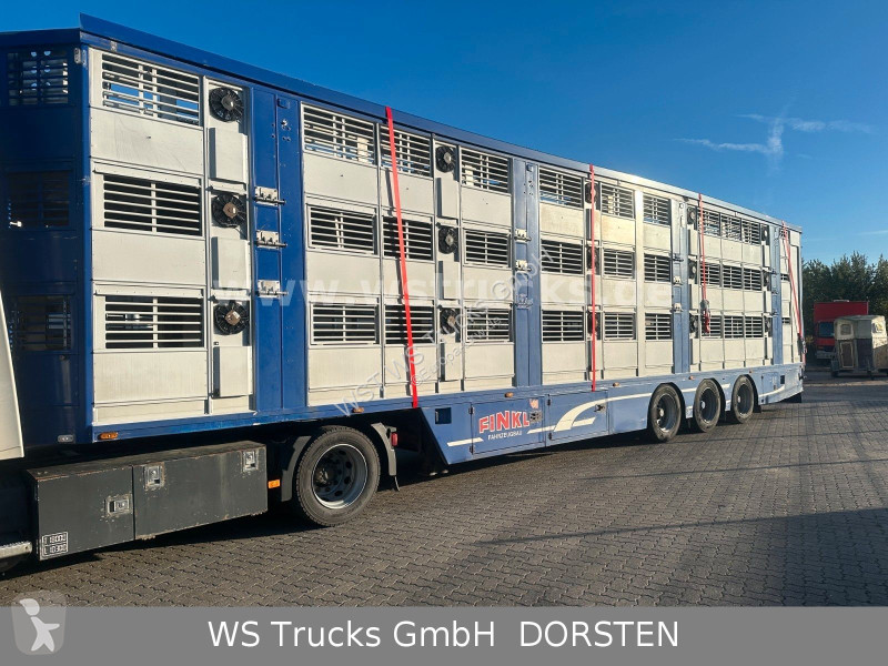 Semitrailer  Finkl  3 Stock Hubdach Typ 2...