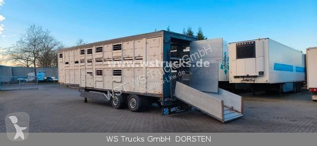 Semitrailer Menke 2 Stock Viehauflieger | Spindel