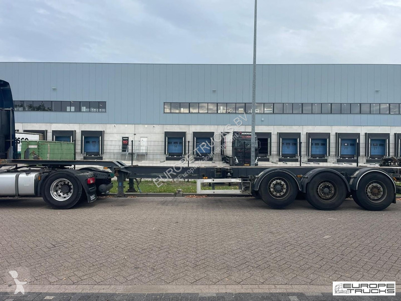Semitrailer Renders Container Belgian Trailer -...