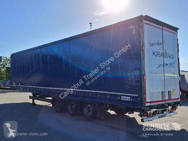نصف مقطورة Schmitz Cargobull Curtainsider Mega...