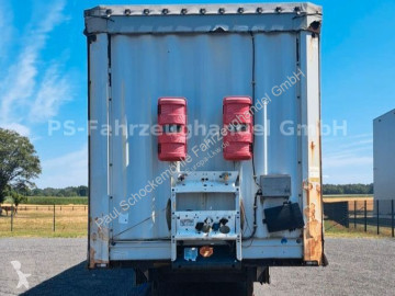 Semitrailer skjutbara ridåer (flexibla skjutbara sidoväggar) Krone