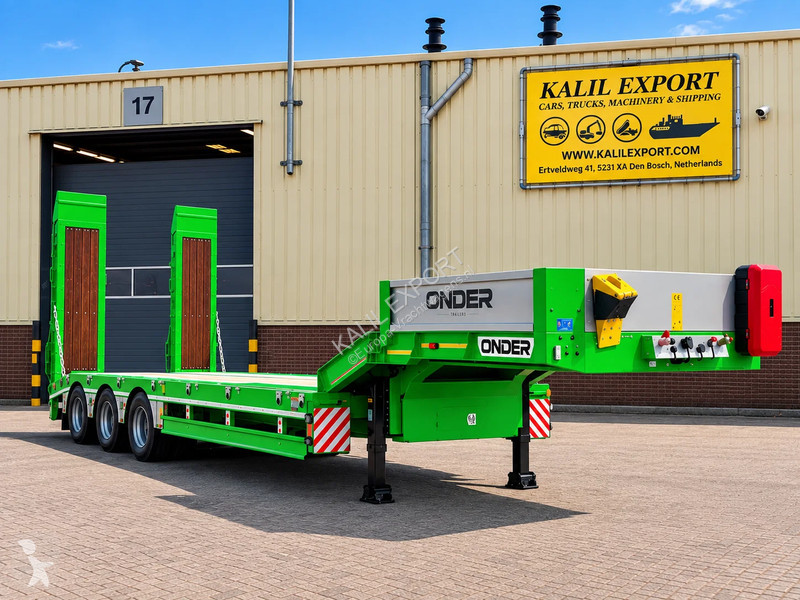 Náves  Onder Low Bed 3 Axle Full Spring 60 Ton...