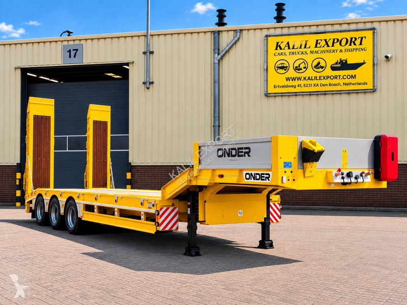 Náves  Onder Low Bed 3 Axle Full Spring 60 Ton...