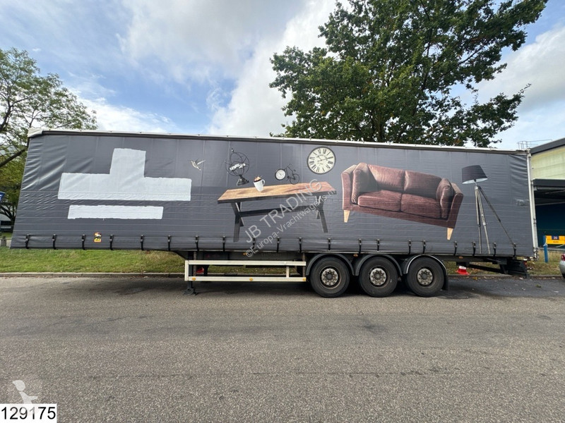 Semirremolque Lecitrailer Tautliner Lift axle